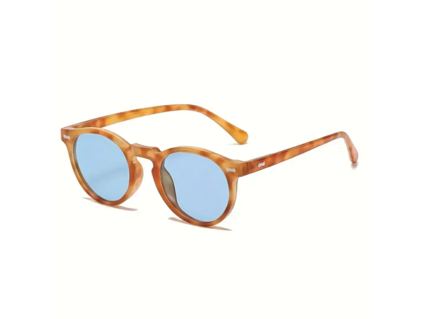 Polarized Round Fashion Glasses - Lightweight Vintage Style